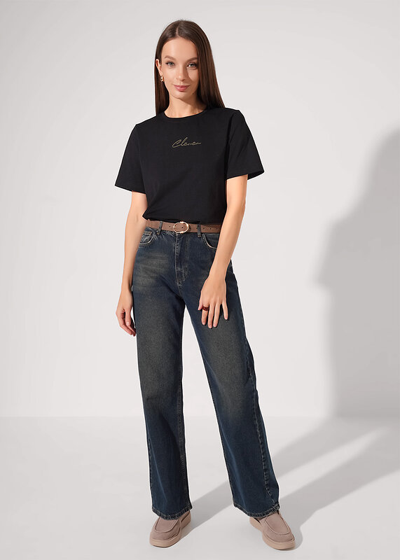 CLEVER Футболка 578984 366462г_п чёрный