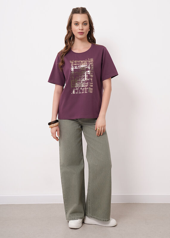 CLEVER Футболка 578987 266682кдт_п сливовый