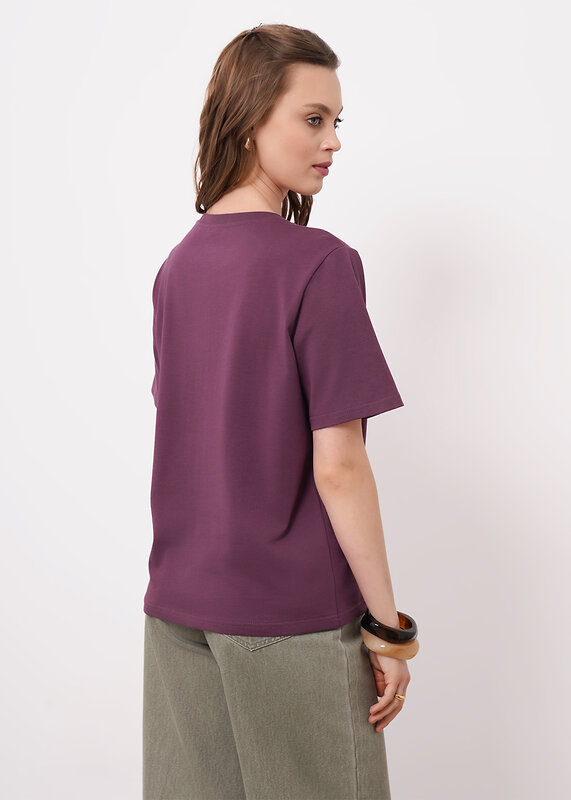 CLEVER Футболка 578987 266682кдт_п сливовый