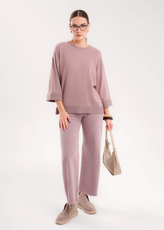 CLEVER Джемпер 578993 364609вн кофейный