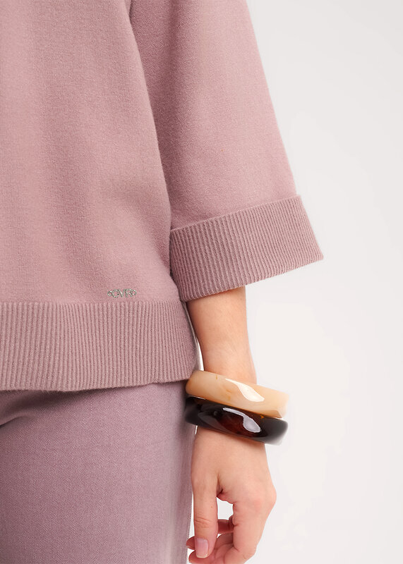 CLEVER Джемпер 578993 364609вн кофейный