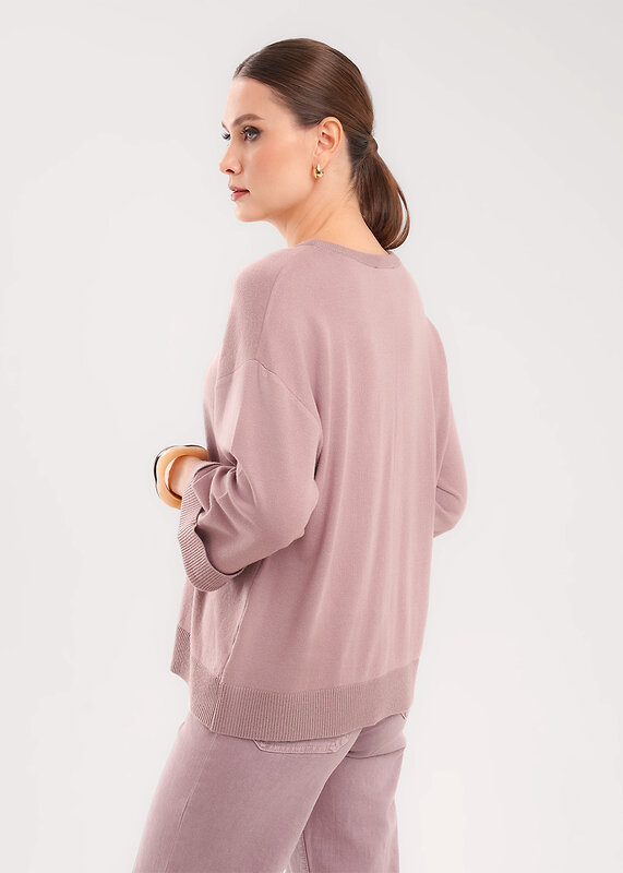 CLEVER Джемпер 578993 364609вн кофейный