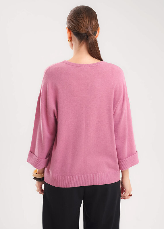 CLEVER Джемпер 578994 364609вн т.розовый