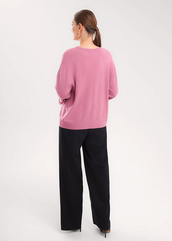 CLEVER Джемпер 578994 364609вн т.розовый