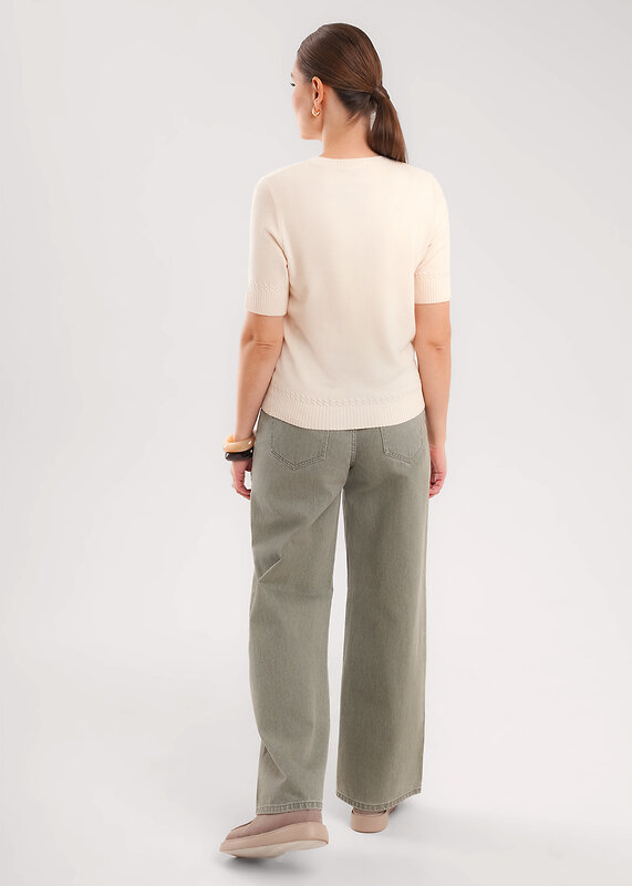 CLEVER Джемпер 578996 364610вн молочный