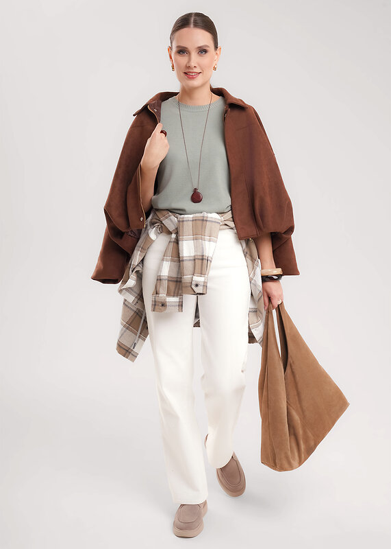 CLEVER Джемпер 578997 364610вн св.хаки