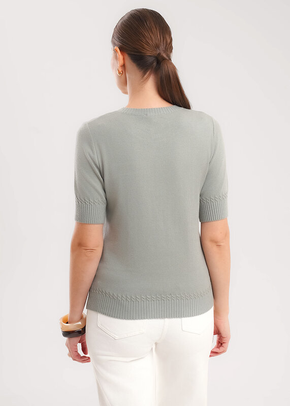 CLEVER Джемпер 578997 364610вн св.хаки