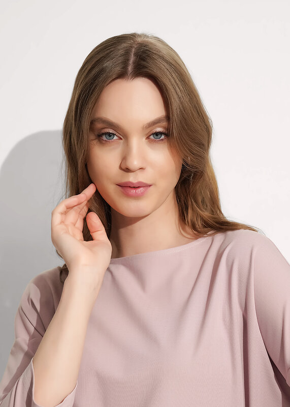 CLEVER Джемпер 579000 367062ии св.розовый