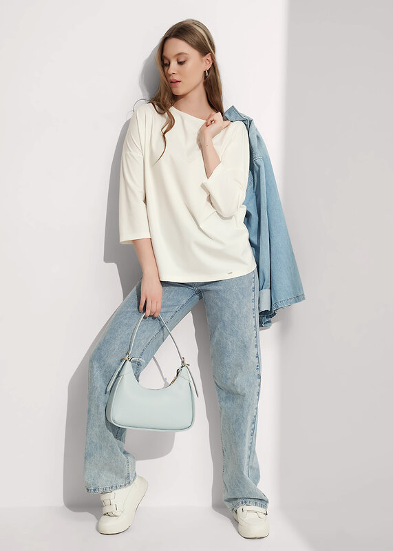 CLEVER Джемпер 579001 367062ии молочный