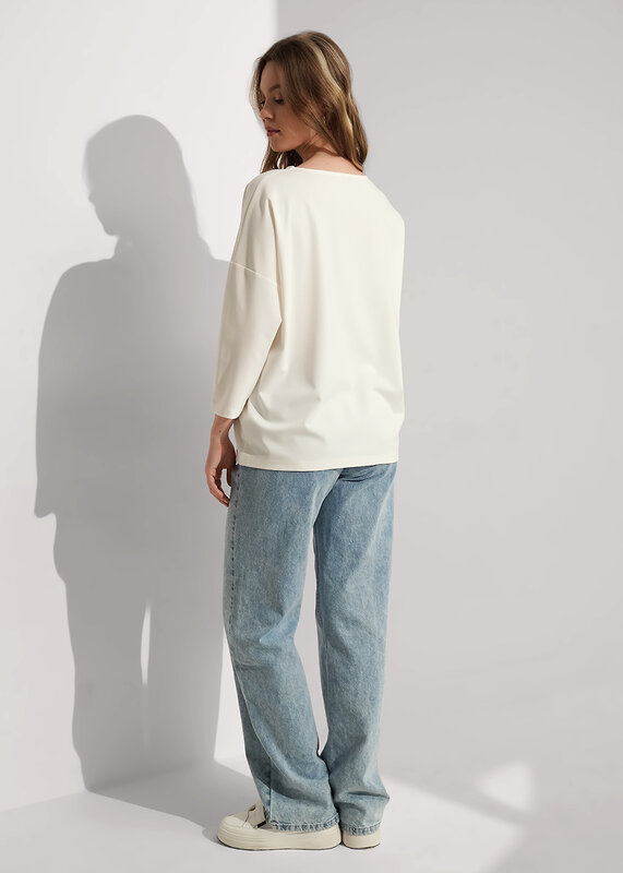 CLEVER Джемпер 579001 367062ии молочный