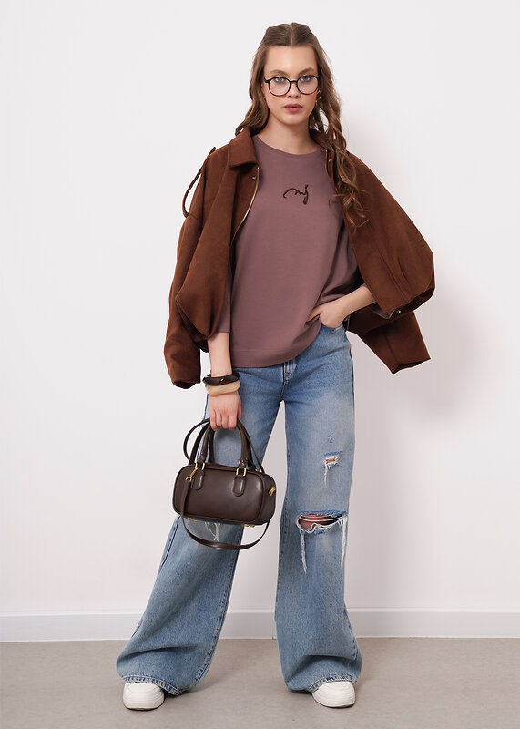 CLEVER Фуфайка 579004 266704кдт кофейный