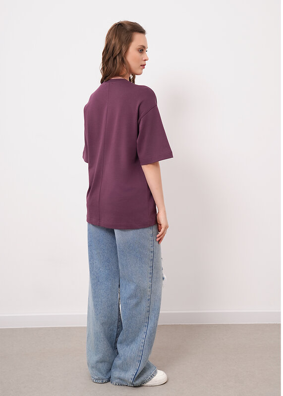 CLEVER Футболка 579006 267060кдт_п сливовый