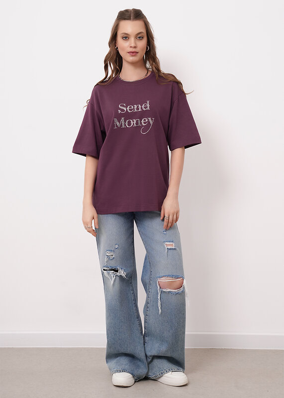 CLEVER Футболка 579006 267060кдт_п сливовый