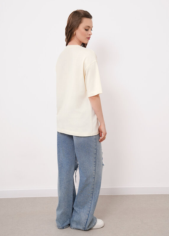 CLEVER Футболка 579007 267060кдт_п молочный