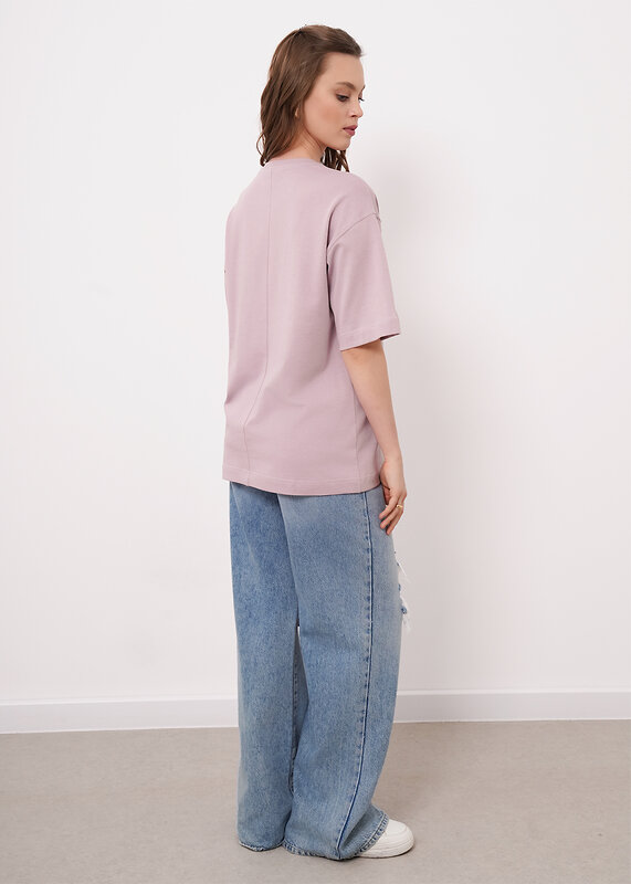 CLEVER Футболка 579008 267060кдт_п св.розовый