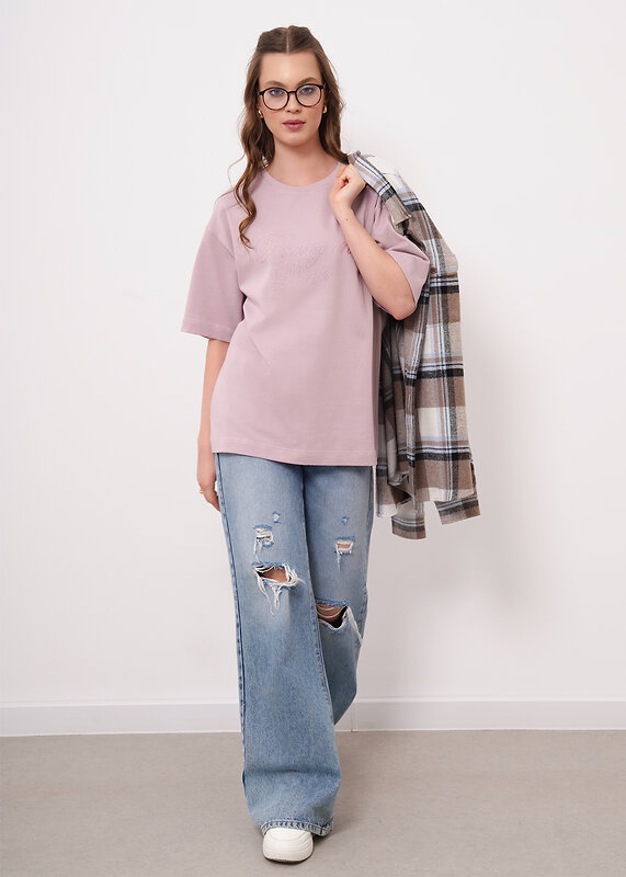 CLEVER Футболка 579008 267060кдт_п св.розовый