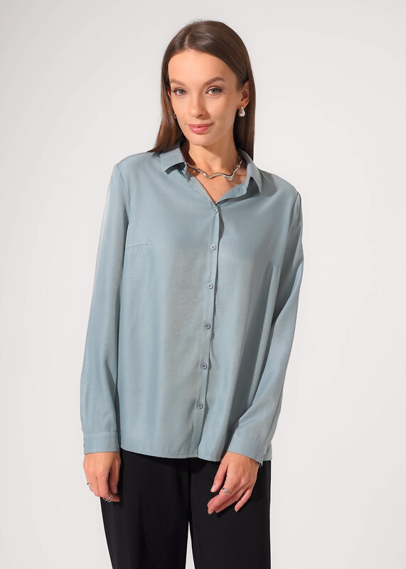 CLEVER Блузка 579015 363260шп зелёный