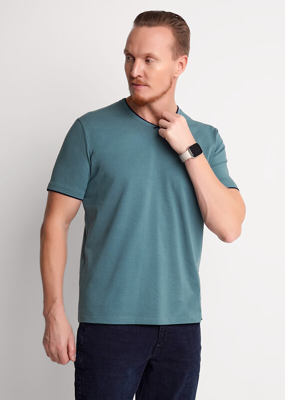 CLEVER Футболка 579026 562012/04гг maxi_п т.зелёный