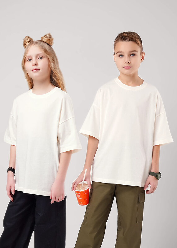 CLEVER Футболка 579063 866864кд молочный