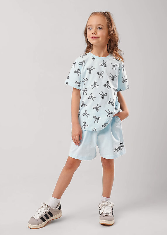 CLEVER Футболка 579068 866748кдн св.голубой/т.серый