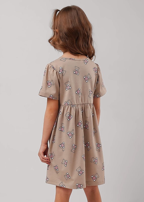 CLEVER Платье 579073 867270кдн бежевый/чёрный