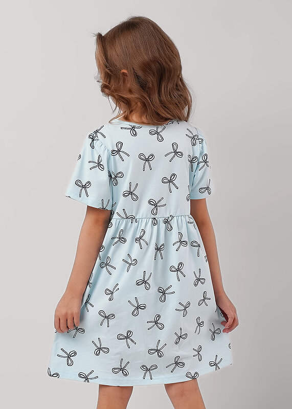 CLEVER Платье 579074 867270кдн св.голубой/т.серый