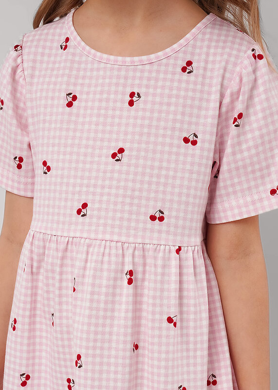 CLEVER Платье 579075 867270кдн св.розовый/красный