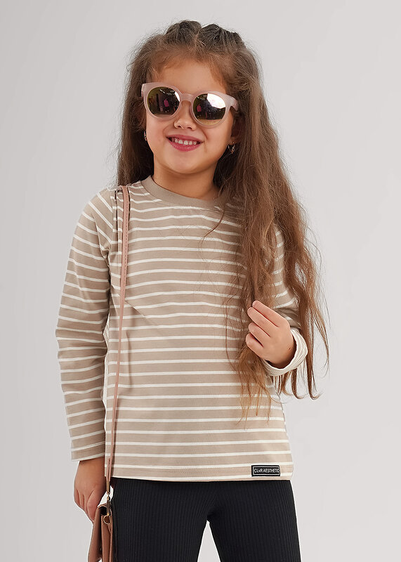 CLEVER Фуфайка 579079 867281кдн бежевый/молочный