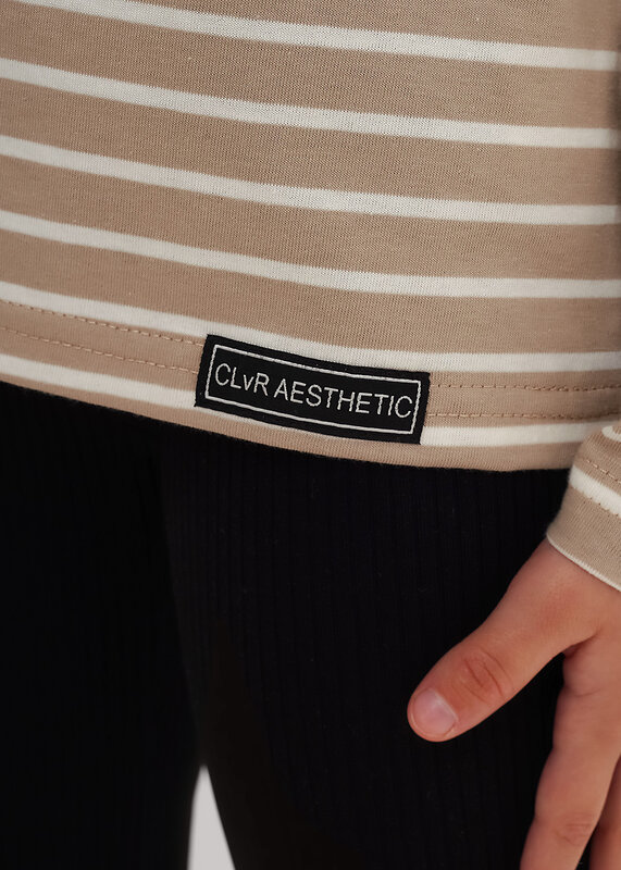 CLEVER Фуфайка 579079 867281кдн бежевый/молочный