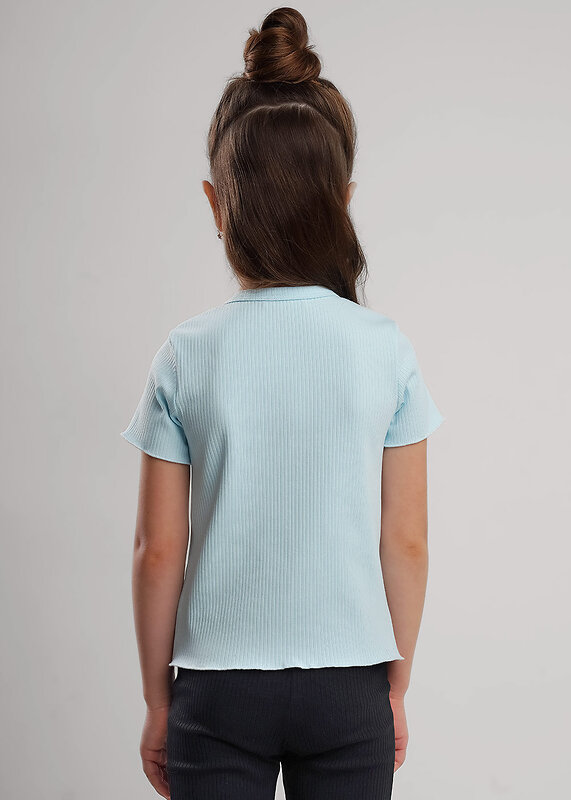 CLEVER Футболка 579082 867279шл св.голубой