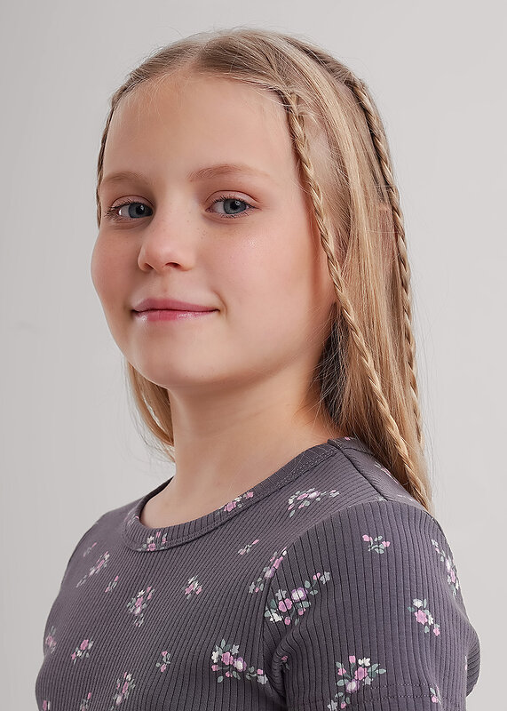 CLEVER Футболка 579083 867268шлн т.серый/св.зелёный