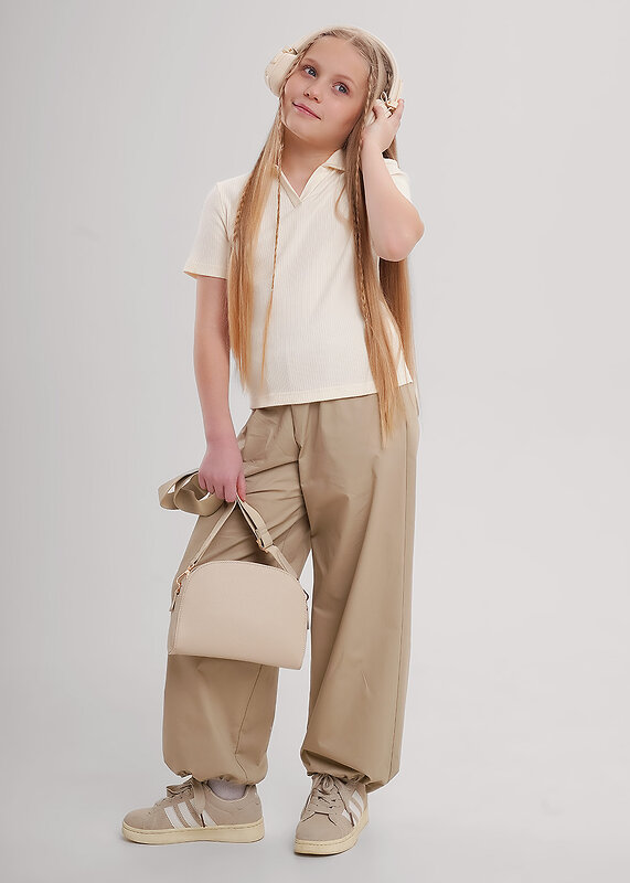 CLEVER Джемпер 579088 867266шл молочный