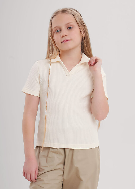 CLEVER Джемпер 579088 867266шл молочный