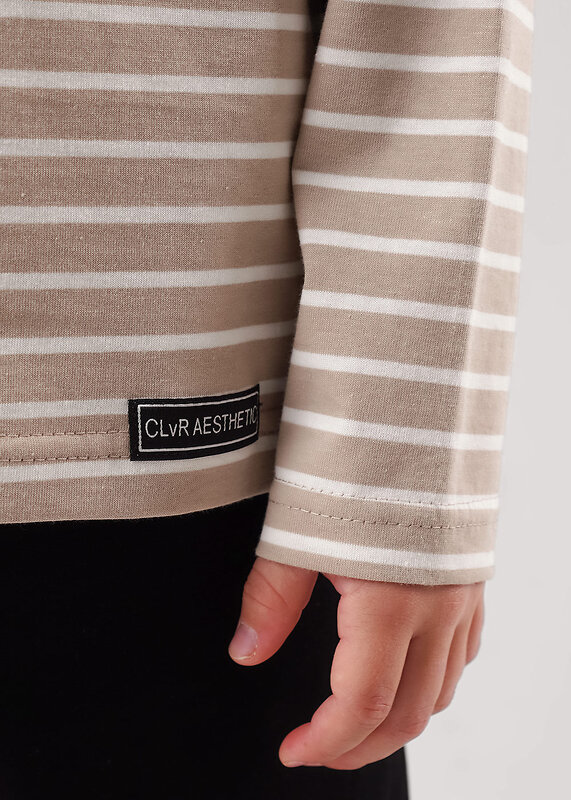 CLEVER Фуфайка 579091 867280кдн бежевый/молочный