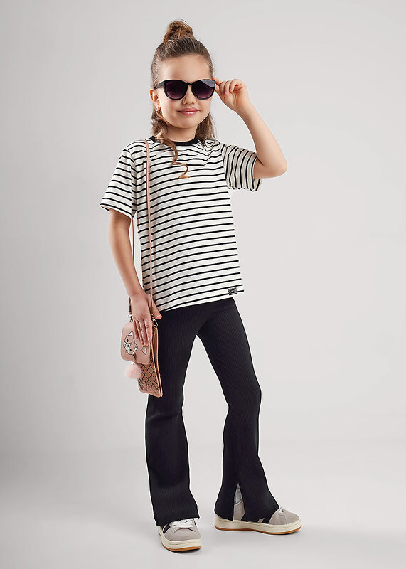 CLEVER Футболка 579092 867272кдн молочный/чёрный