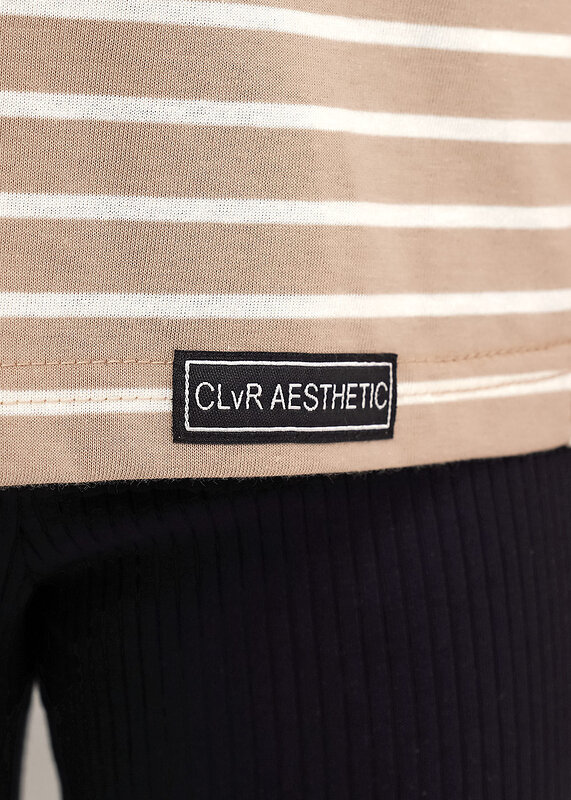 CLEVER Футболка 579093 867272кдн бежевый/молочный