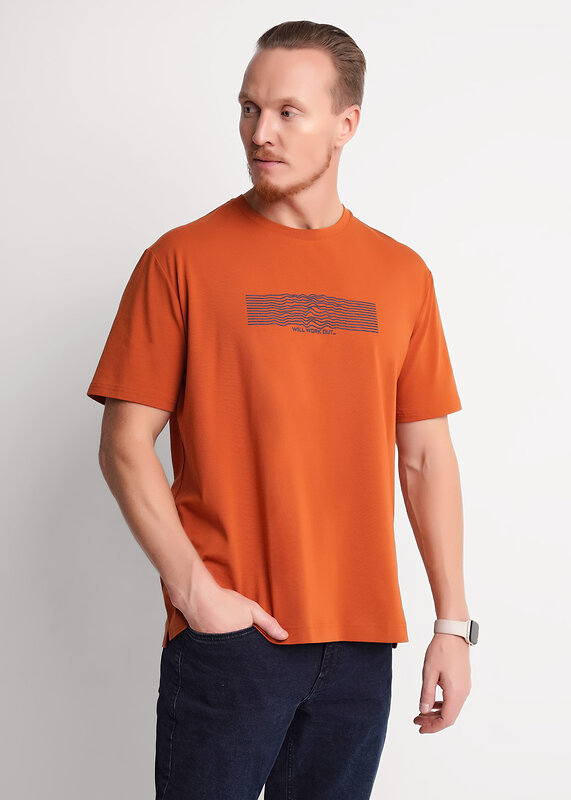 CLEVER Футболка 579102 562509/04гг maxi_п терракотовый