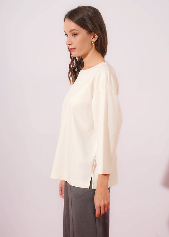 CLEVER Джемпер 579104 267081/196и_п молочный