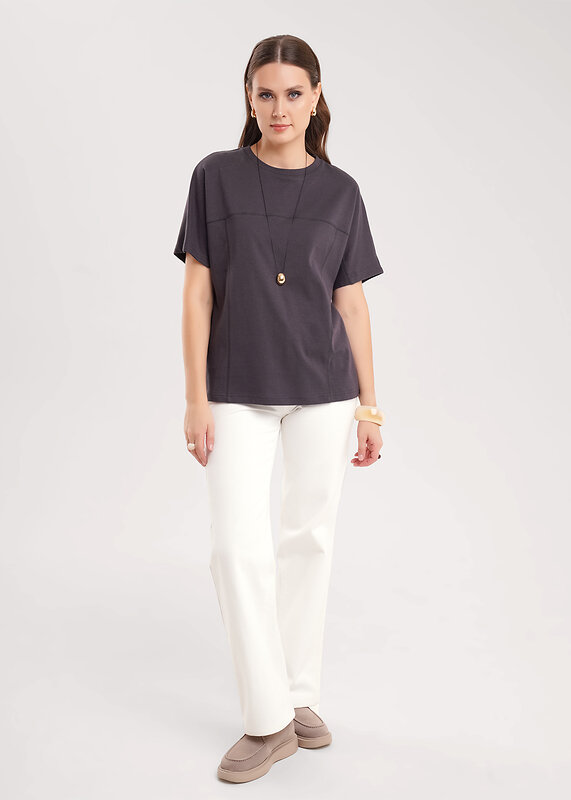 CLEVER Джемпер 579107 267088/195ли т.серый