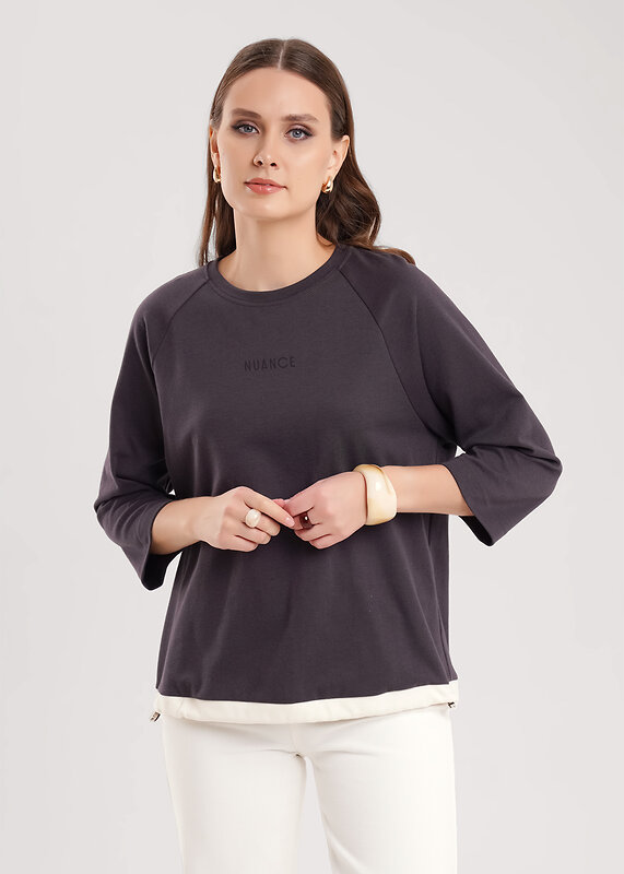 CLEVER Джемпер 579108 267089/195ли_п т.серый