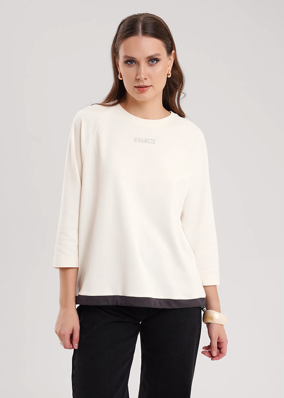 CLEVER Джемпер 579109 267089/195ли_п молочный