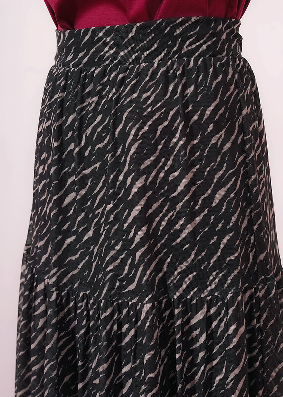 CLEVER Юбка 579117 267080/196емн чёрный/св.бежевый