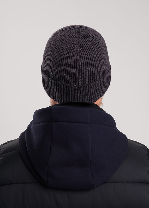 CLEVER Шапка 579151 564630вн т.серый/чёрный