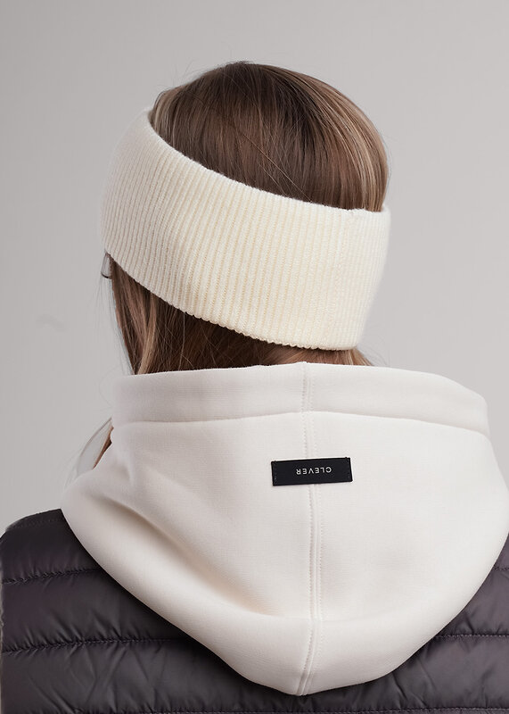 CLEVER Повязка на голову 579153 564632вн молочный