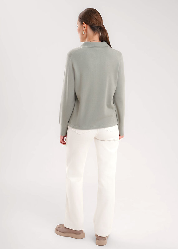 CLEVER Джемпер 579156 364627вн св.хаки