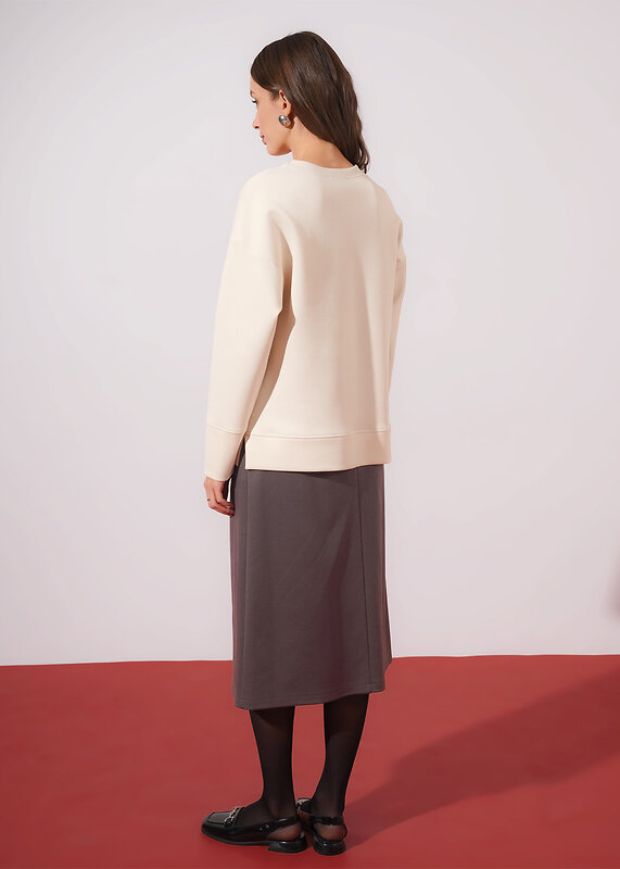 CLEVER Джемпер 579164 267098/196д молочный