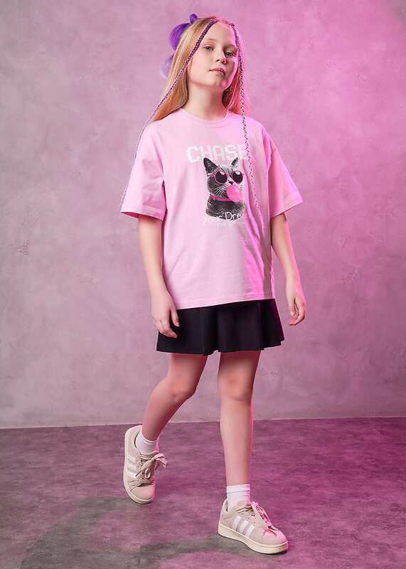 CLEVER Футболка 579168 866885/11кд_п розовый