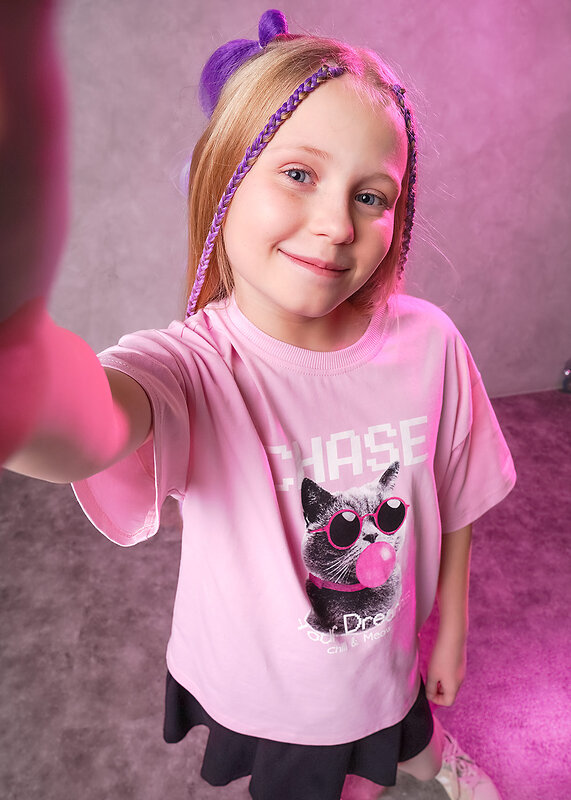 CLEVER Футболка 579168 866885/11кд_п розовый