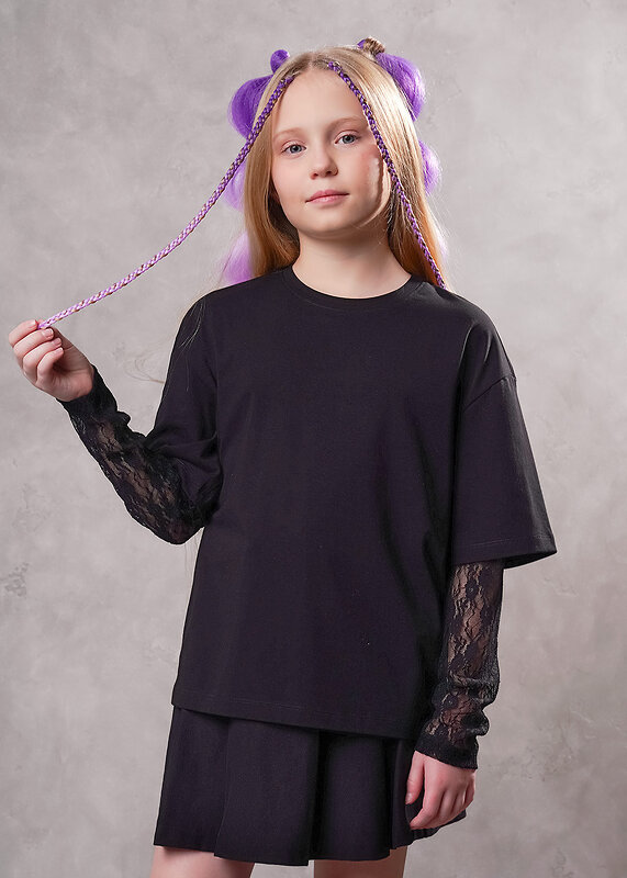 CLEVER Джемпер 579175 867285/11г чёрный