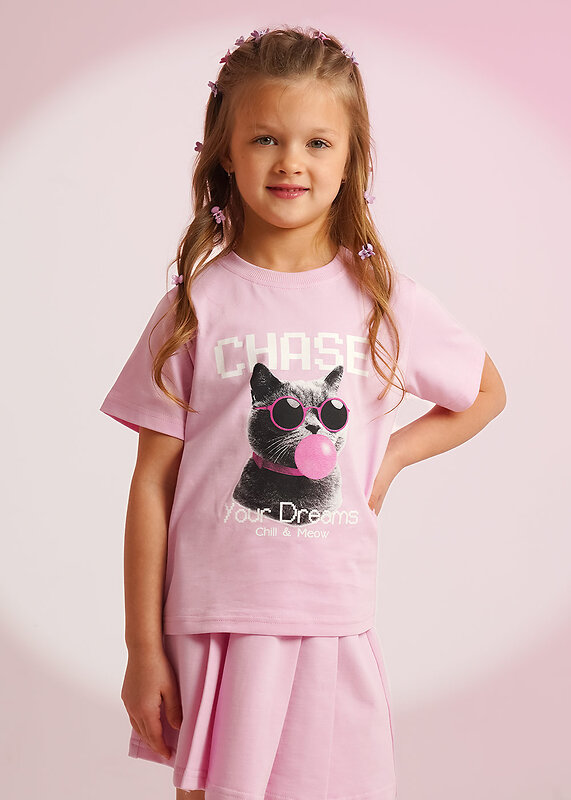 CLEVER Футболка 579180 866748/11кд_п розовый